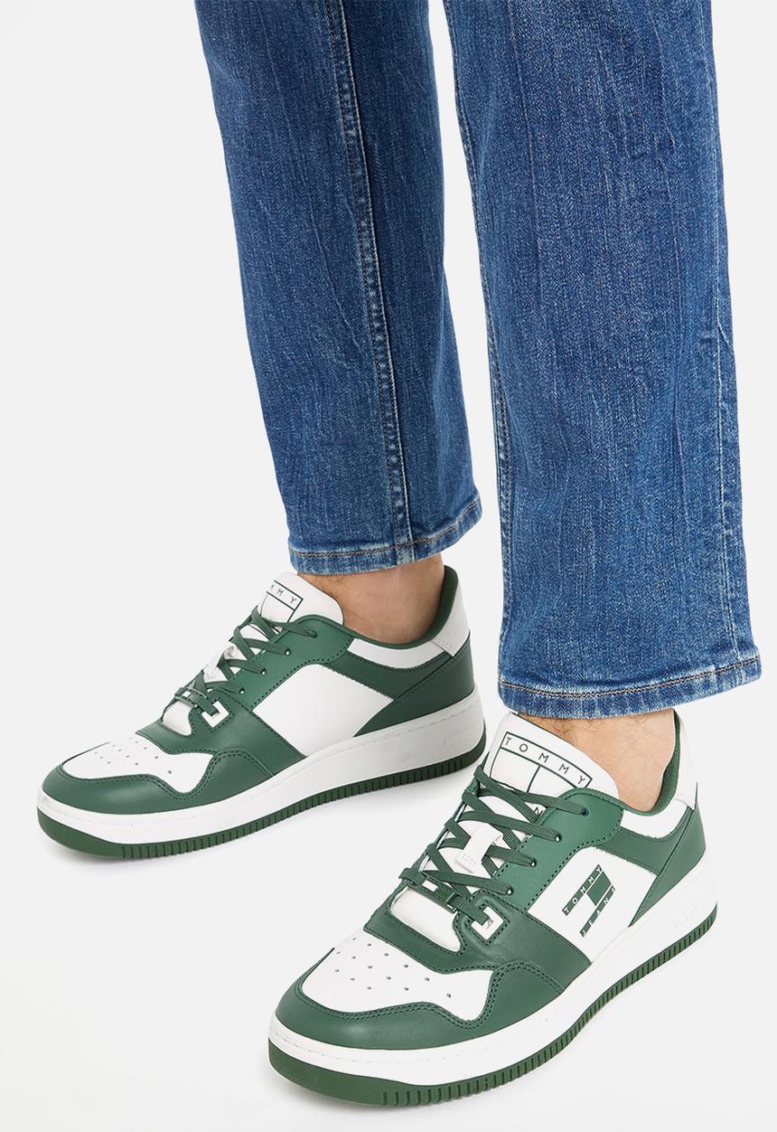 Tommy Hilfiger - Tjm basket premium - urban green