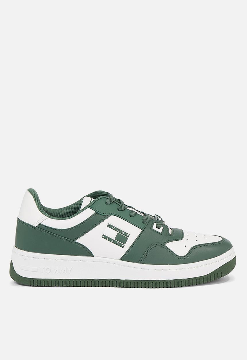 Tommy Hilfiger - Tjm basket premium - urban green