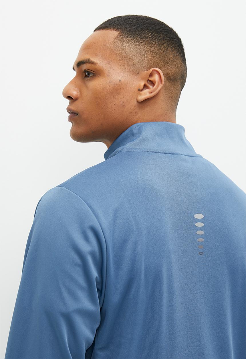 Oakley - Foundational 1/4 zip - copen blue 