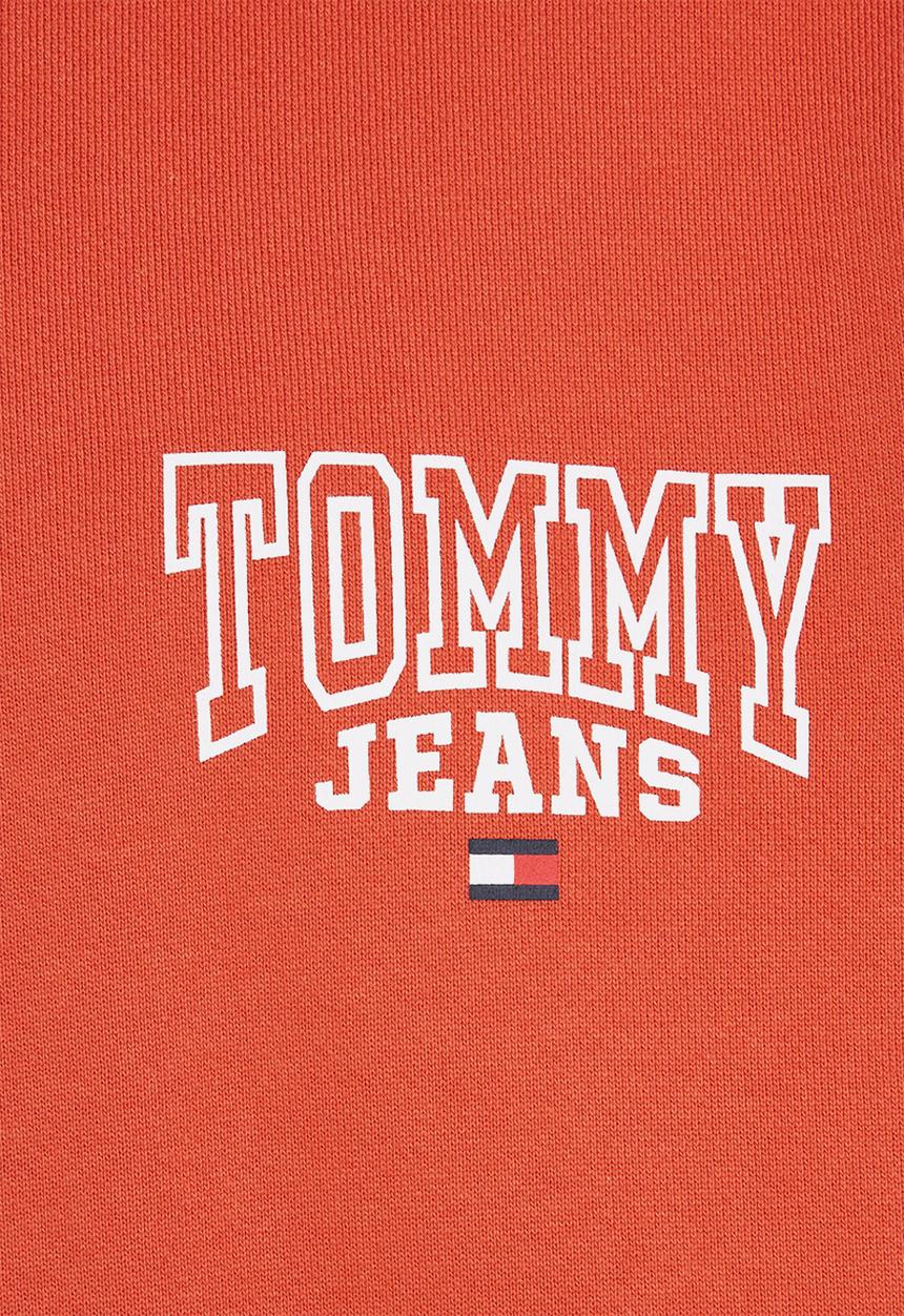 Tommy Hilfiger - TJM reg entry graphic crew - dark red