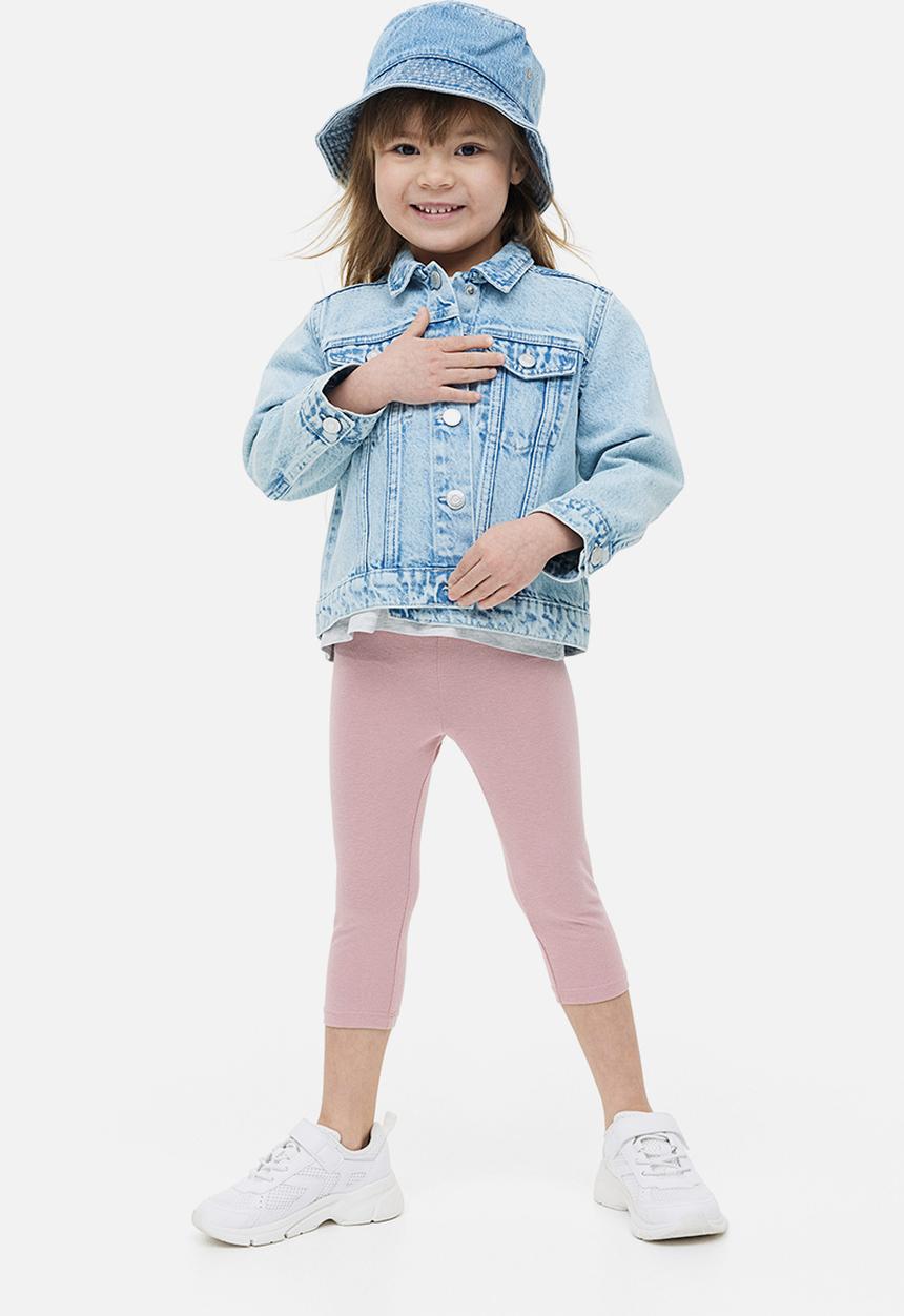 H&M - 3/4-Length leggings - light pink