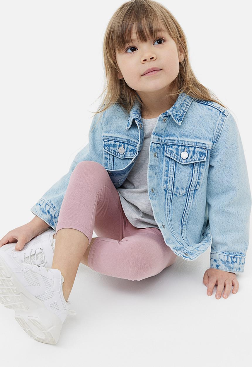 H&M - 3/4-Length leggings - light pink