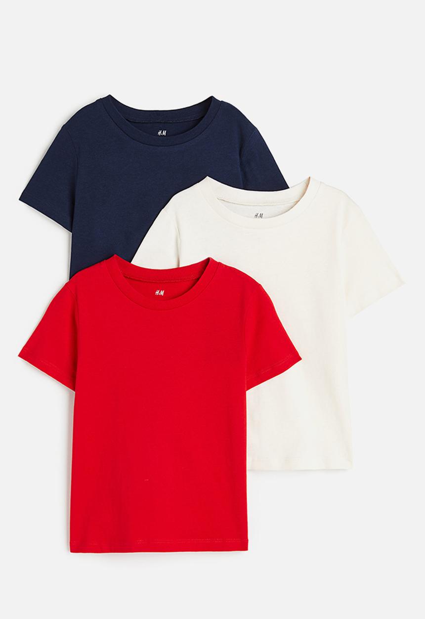 H&M - 3-Pack T-shirts - multi