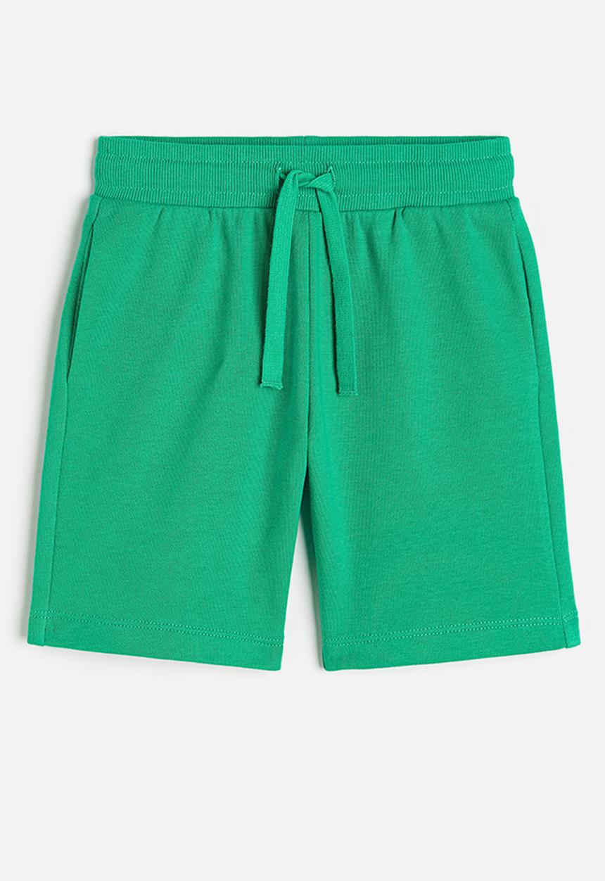 H&M - Sweatshirt shorts - green