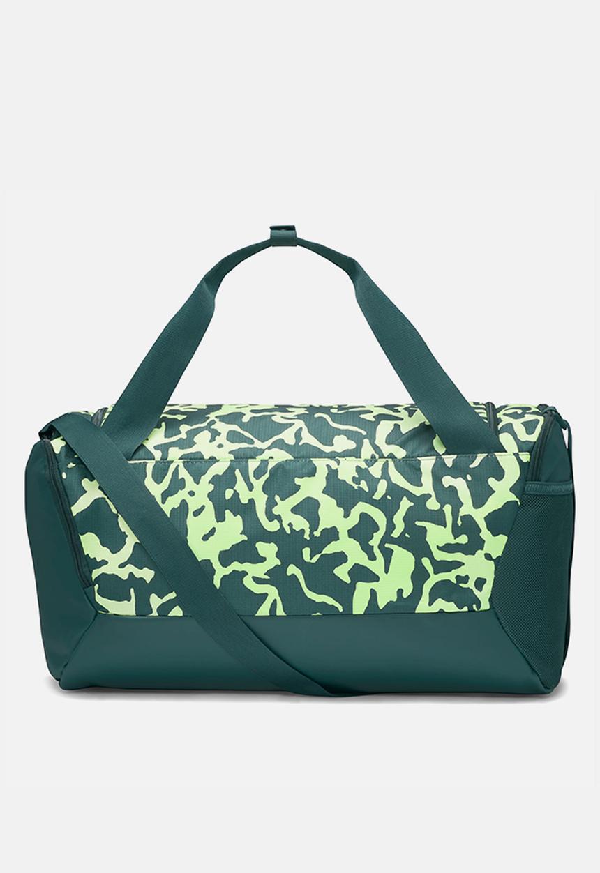 Nike - Brasilia duffle bag - deep jungle / lite lemon twist / white
