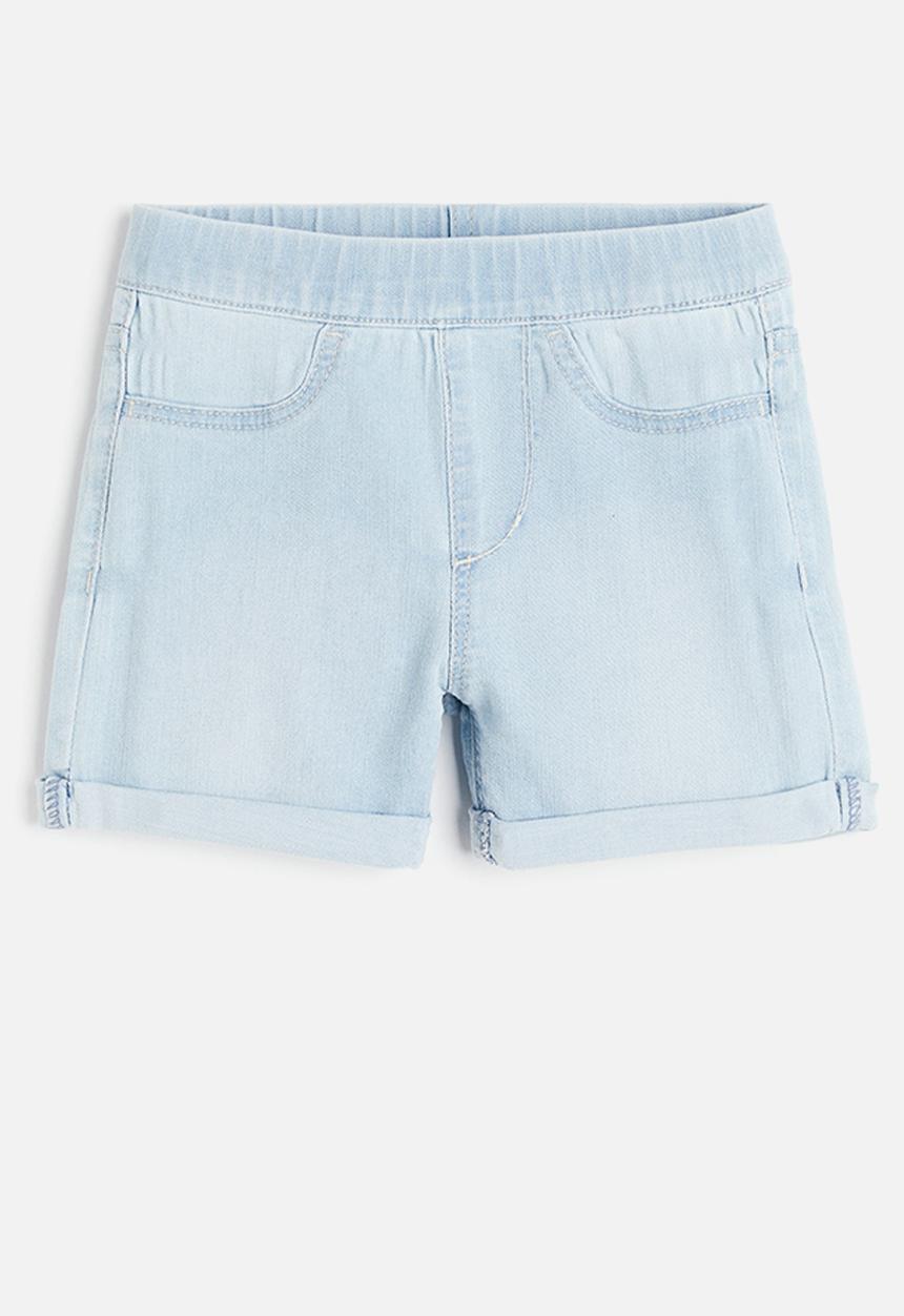 H&M - Denim shorts - light denim blue