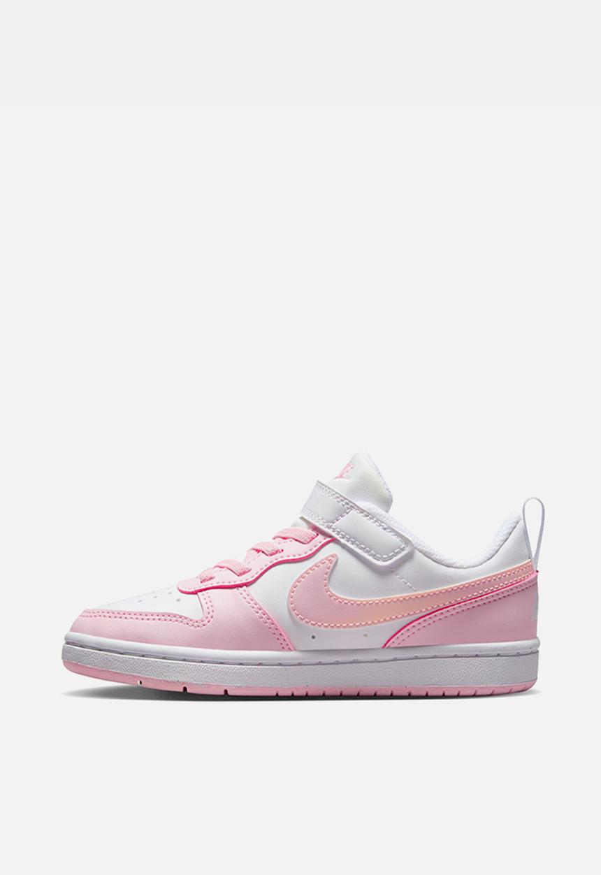 Nike - Nike court borough low recraft - white & pink foam