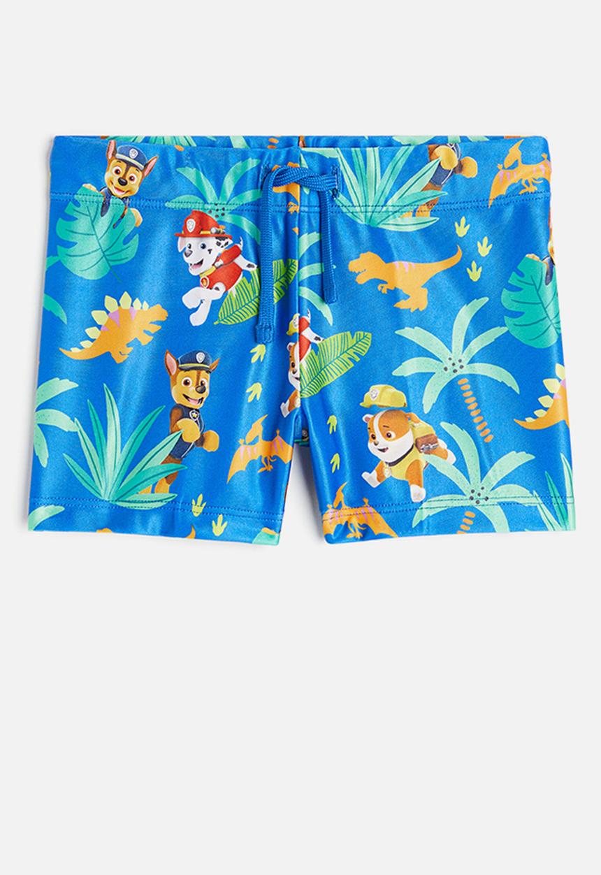 H&M - Printed swimming trunks - blue paw patrol