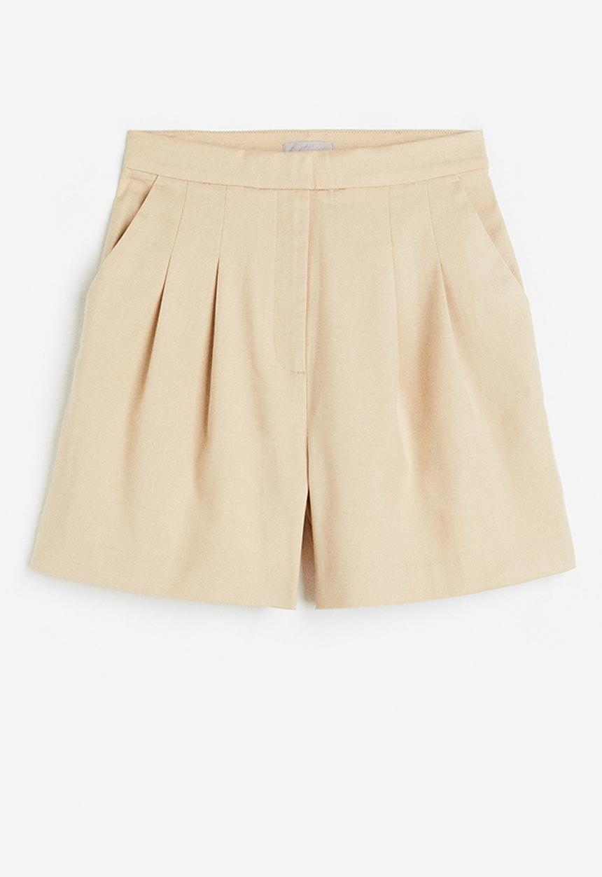 H&M - Wide shorts - beige