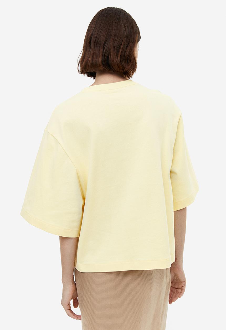 H&M - Cotton t-shirt - yellow