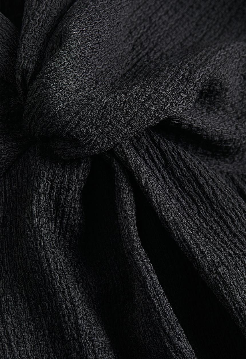 H&M - Twist-detail dress - black