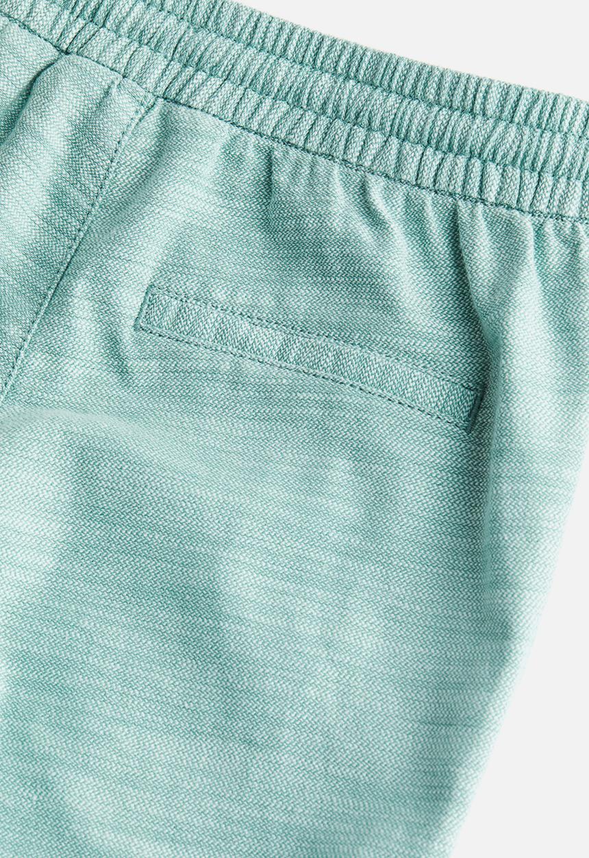 H&M - Loose fit roll-up trousers - light turquoise