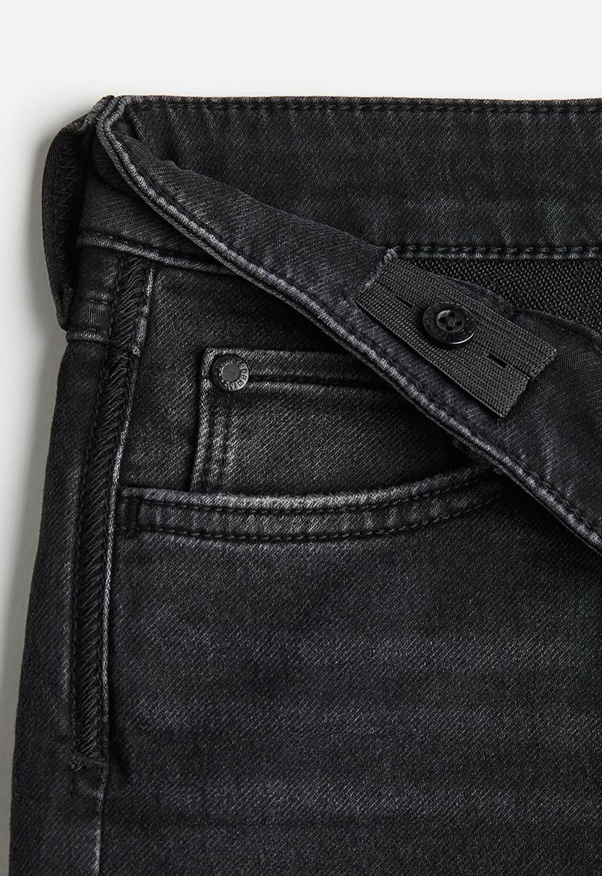 H&M - Super soft slim fit shorts - dark grey