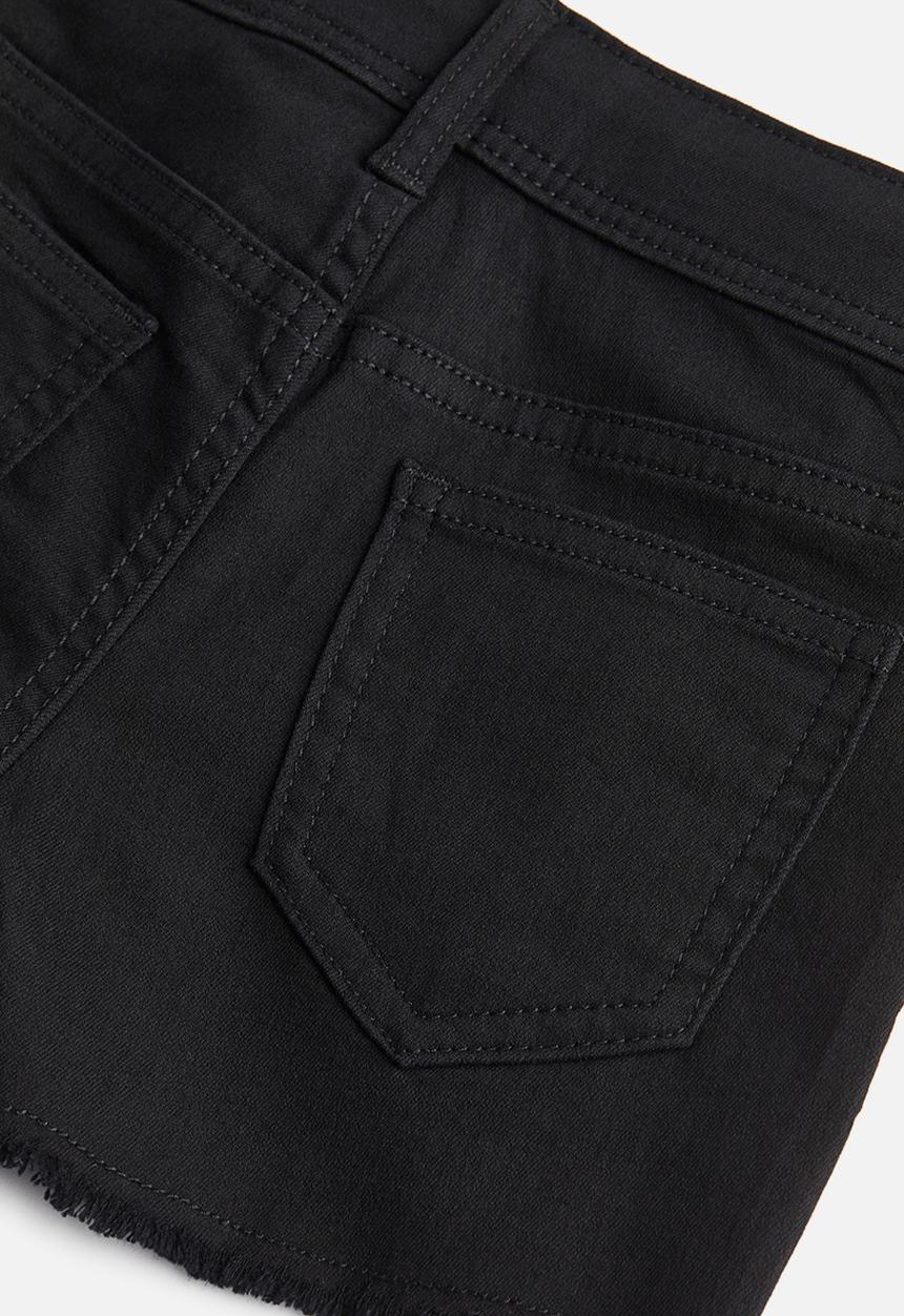 H&M - Twill shorts - black