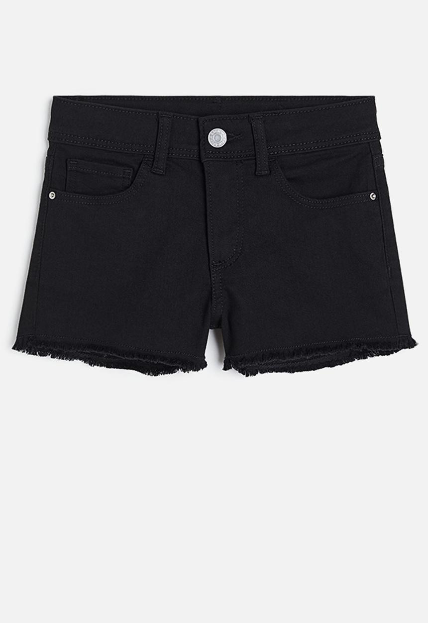 H&M - Twill shorts - black