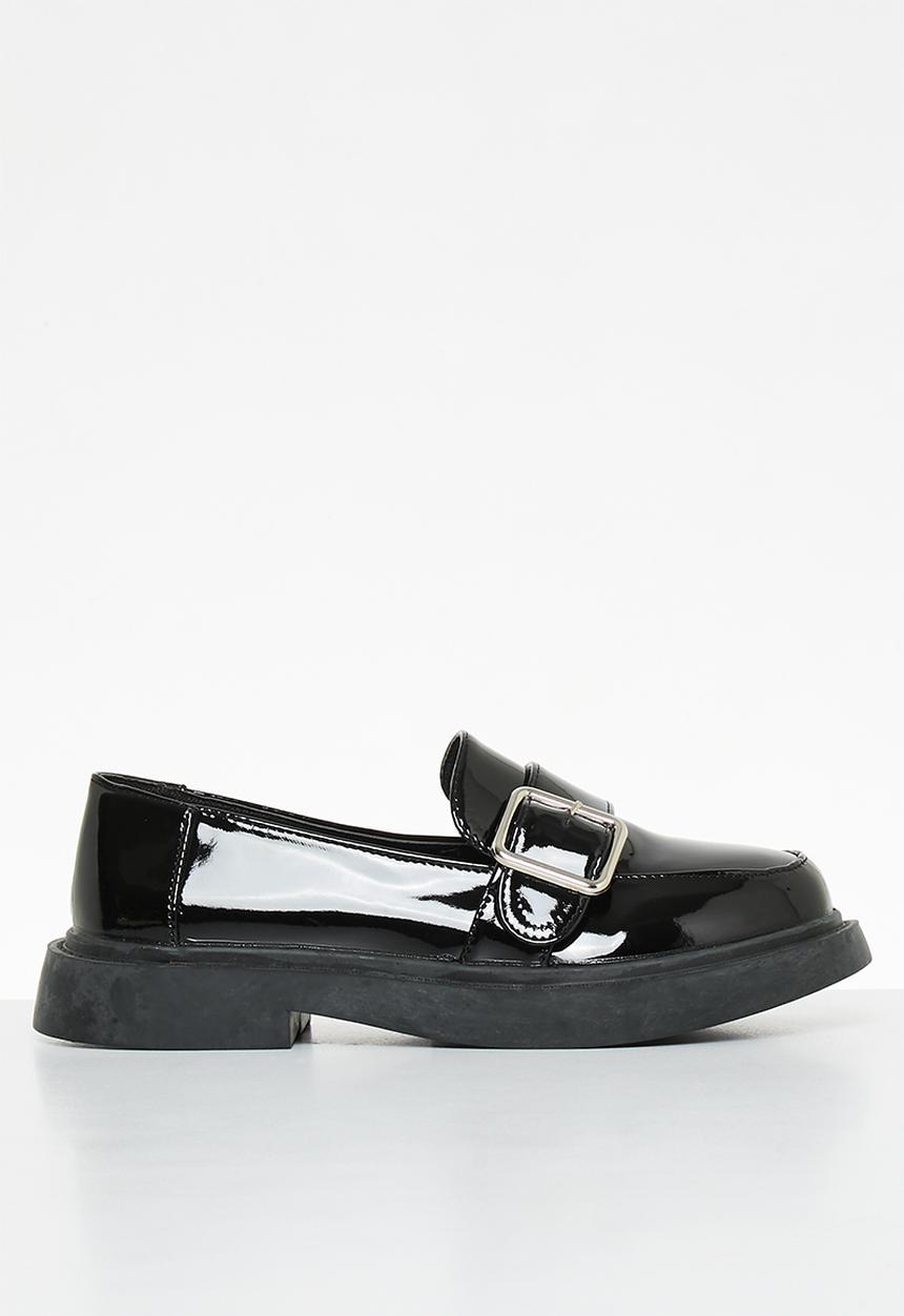 dailyfriday - Cindy buckle loafer - black
