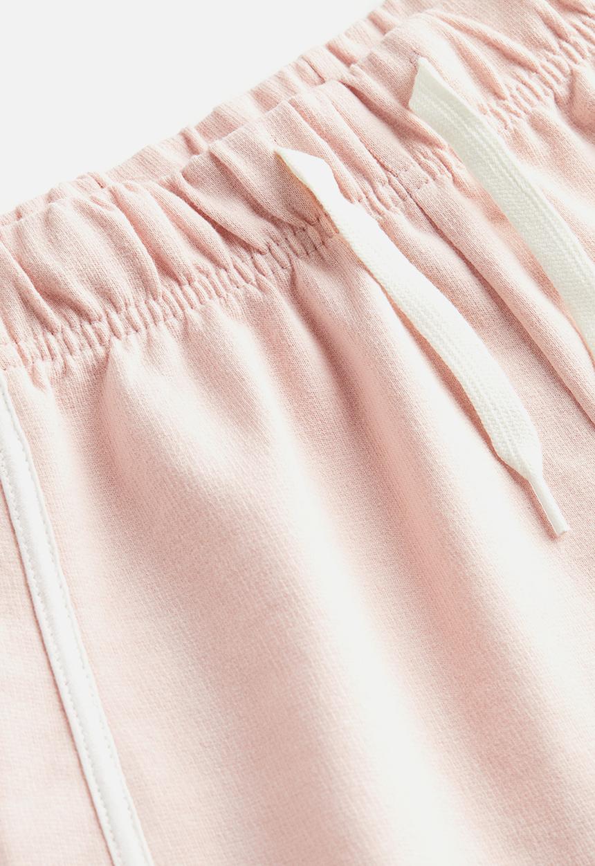 H&M - Cotton sweatshorts - light pink