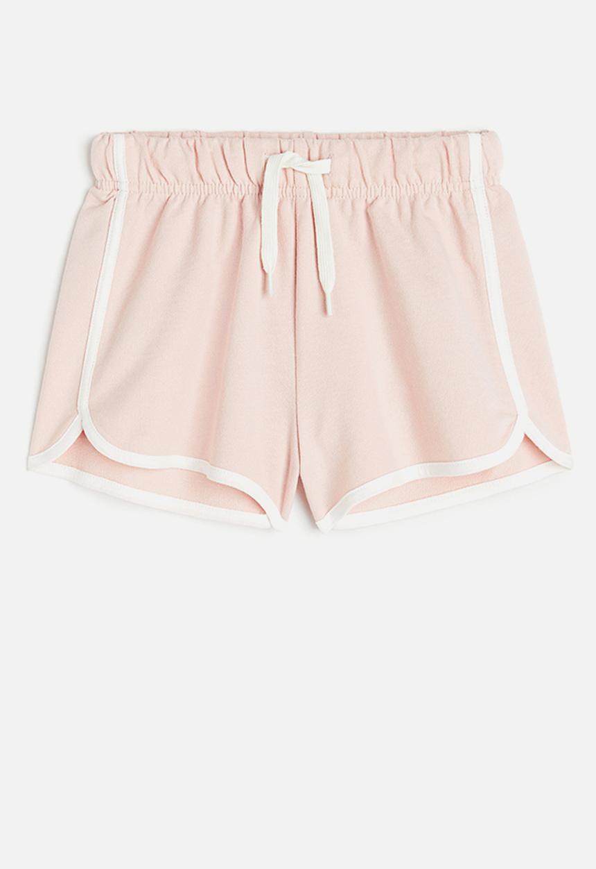 H&M - Cotton sweatshorts - light pink