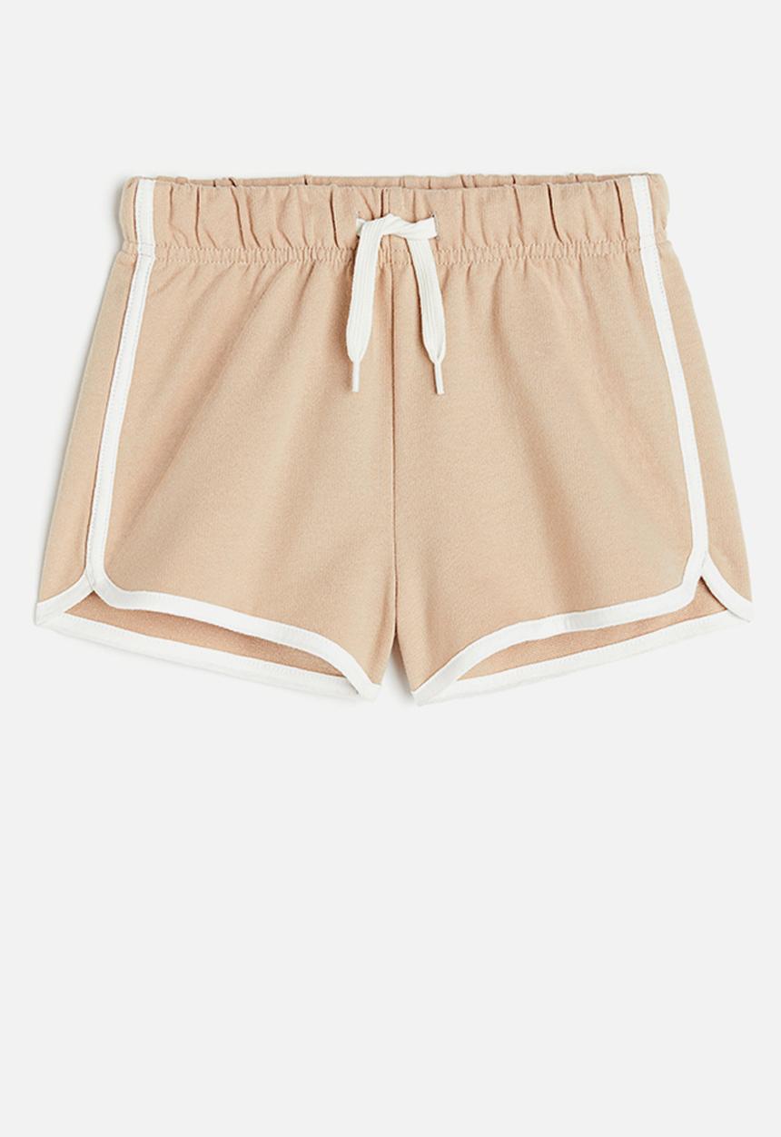 H&M - Cotton sweatshorts - light beige