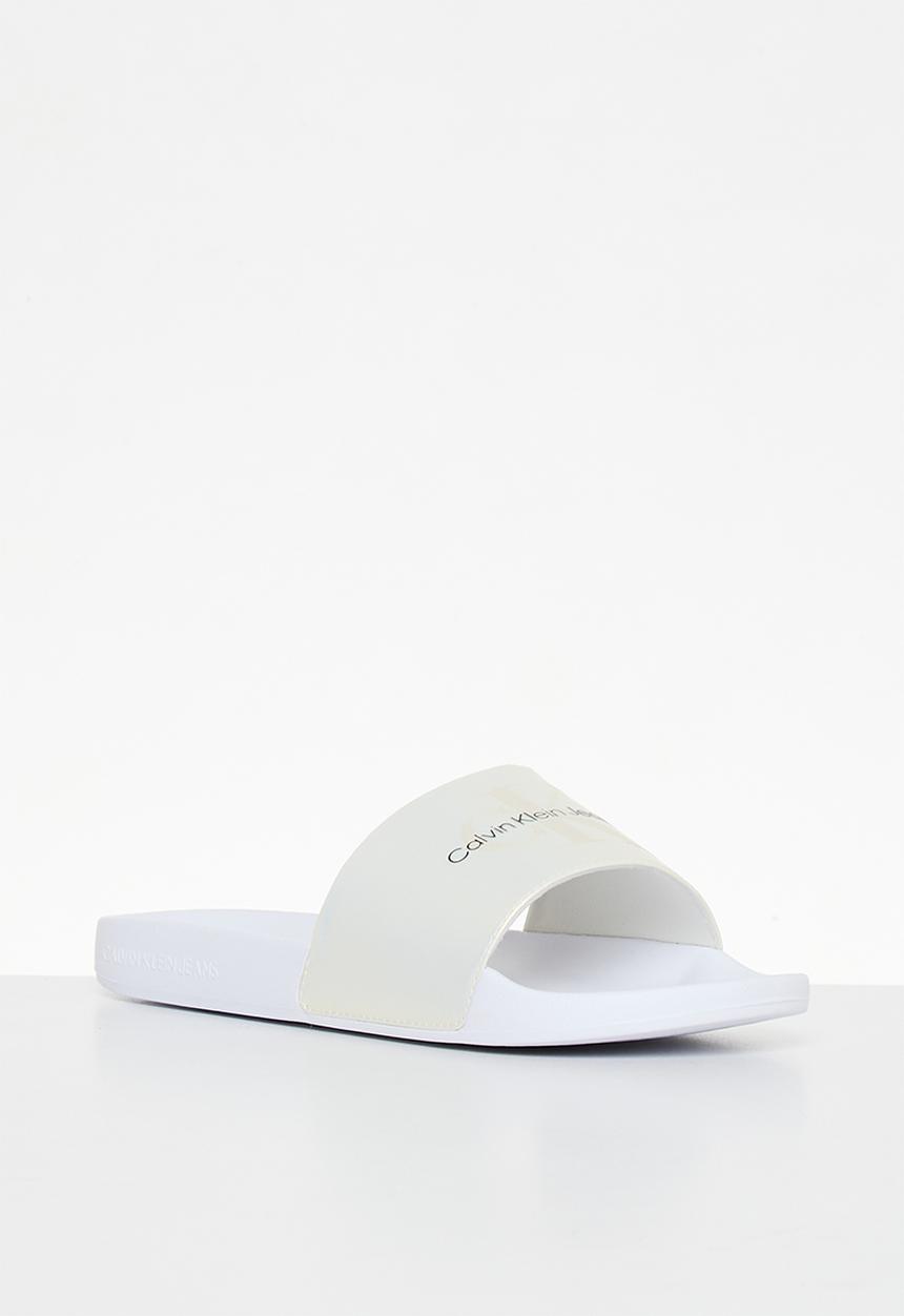 Calvin Klein - Slide ny pearl - bright white/creamy white
