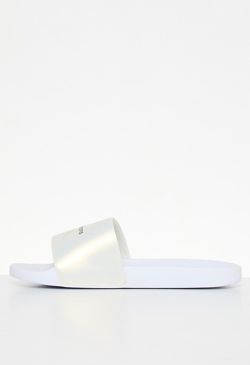 Calvin Klein - Slide ny pearl - bright white/creamy white