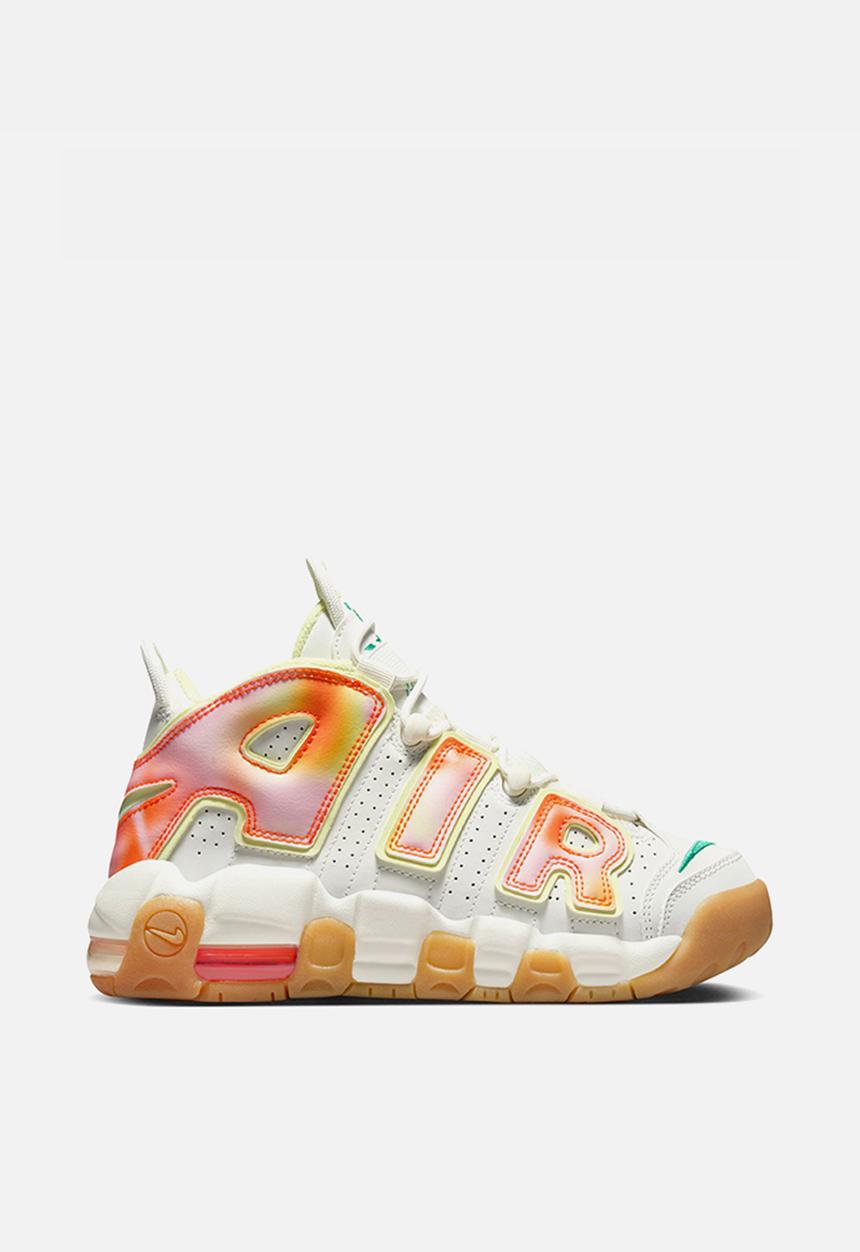 Nike - Nike air more uptempo - sail/stadium green-luminous green