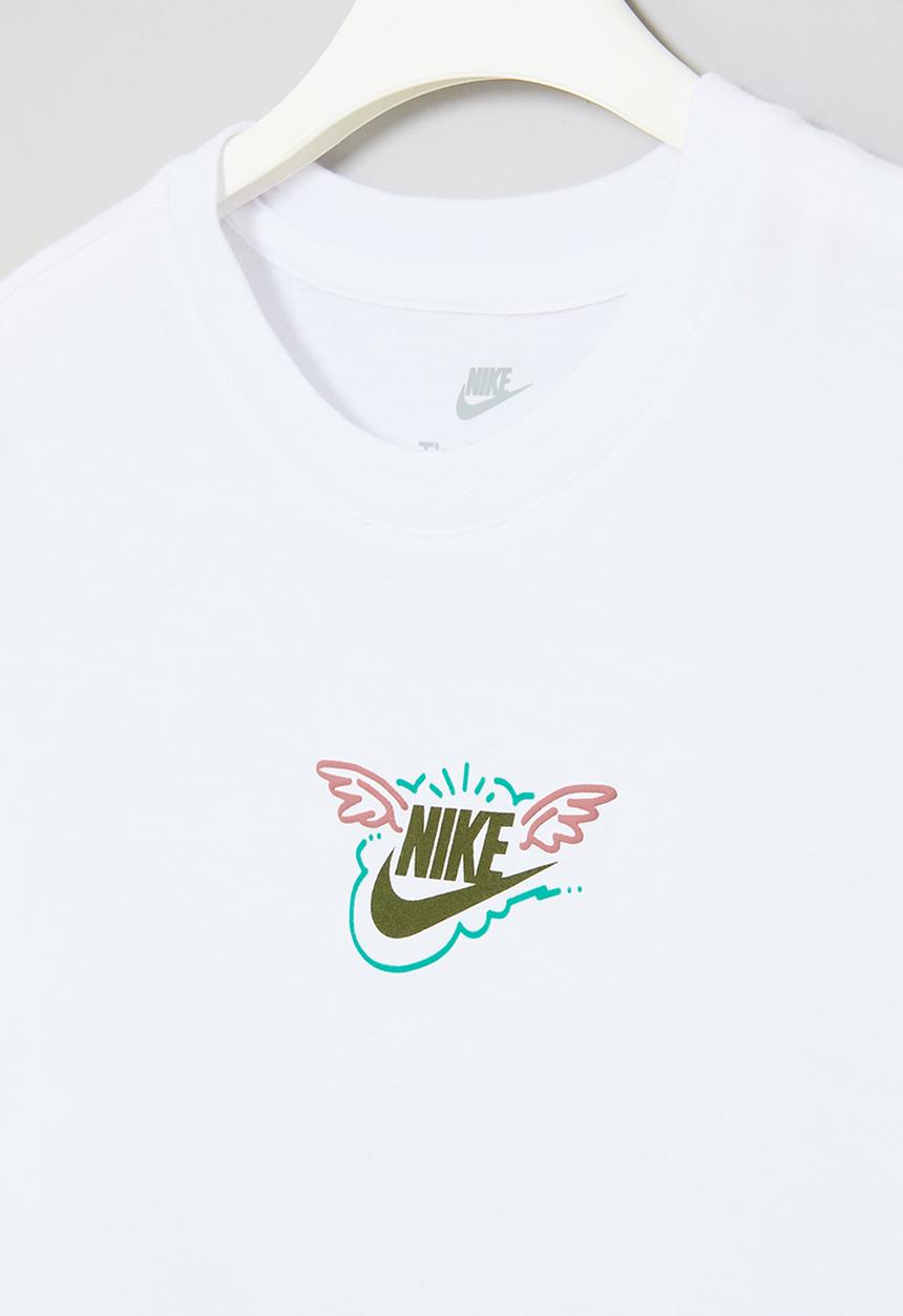 Nike - Nike swoosh relaxed tee - white