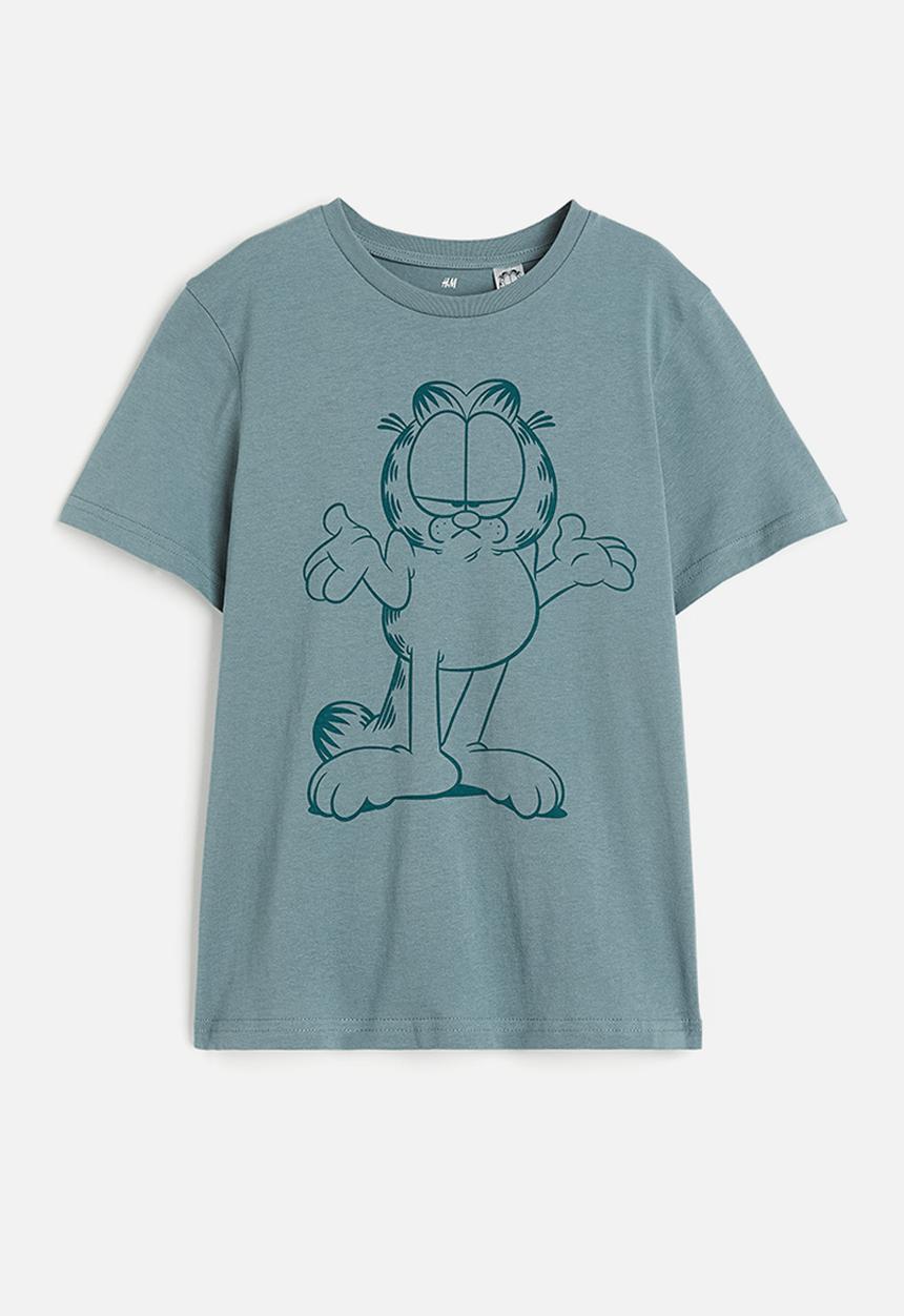 H&M - Printed t-shirt - turquoise