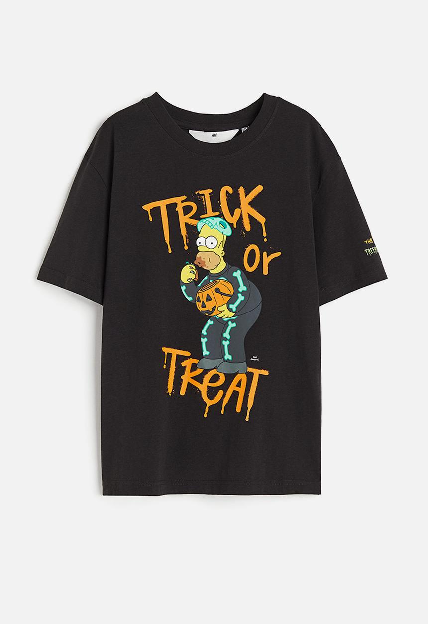 H&M - Printed t-shirt - black 