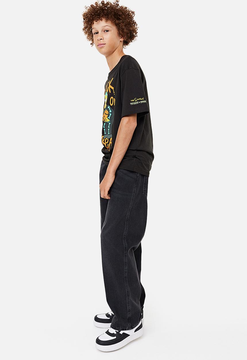 H&M - Printed t-shirt - black 