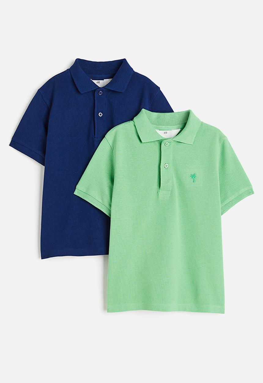 H&M - 2-pack polo shirts - multi