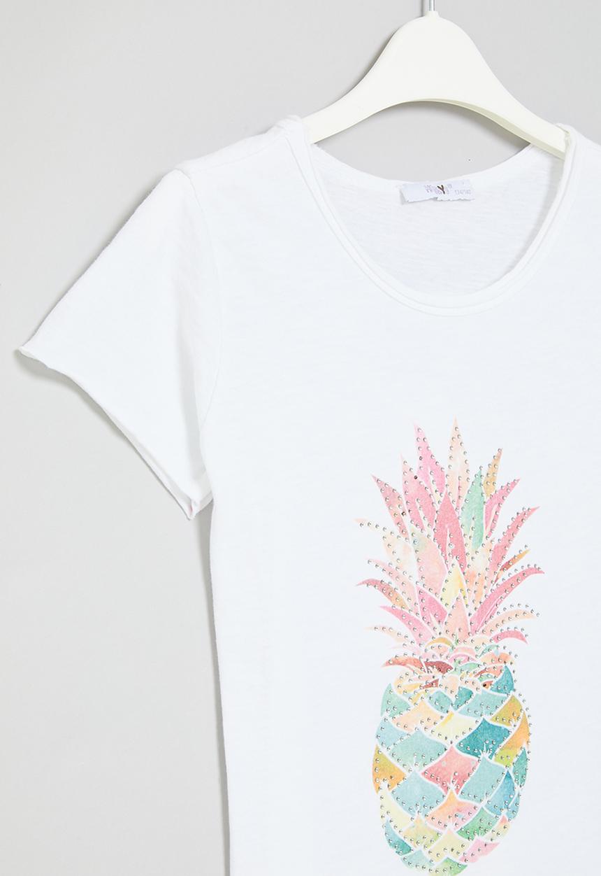 HAILYS - T-shirt - white