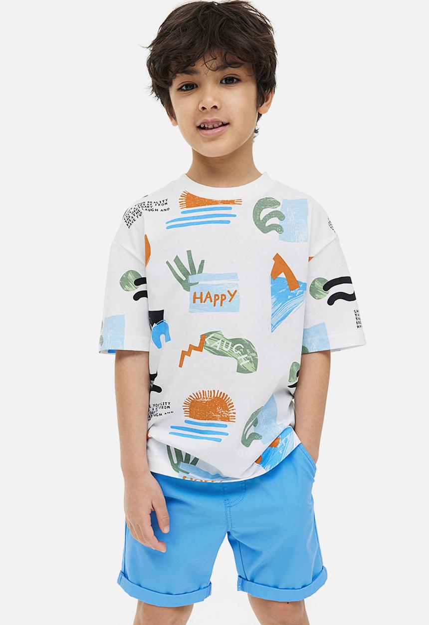 H&M - Cotton shorts - blue
