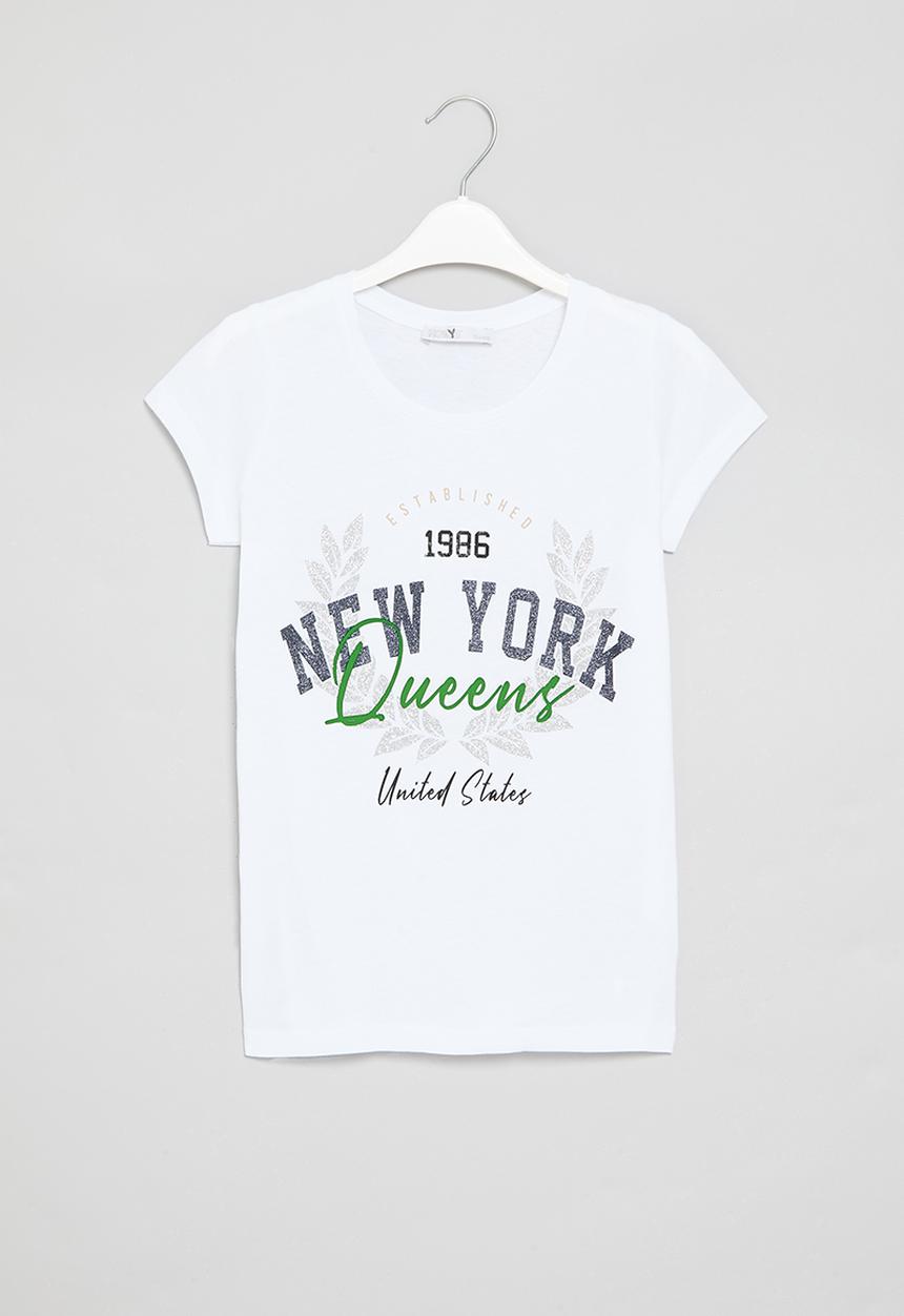 HAILYS - T-shirt - white