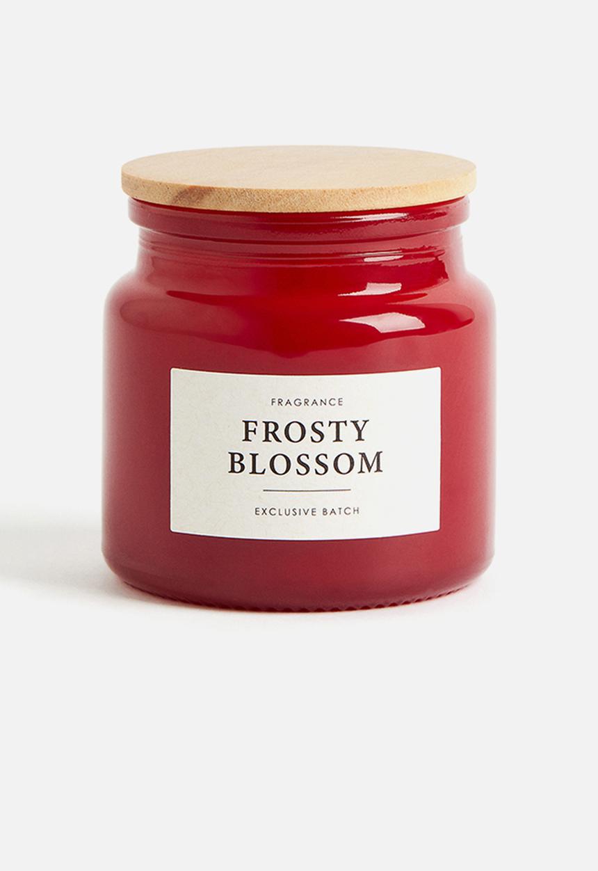 H&M - Scented candle in glass holder - red 