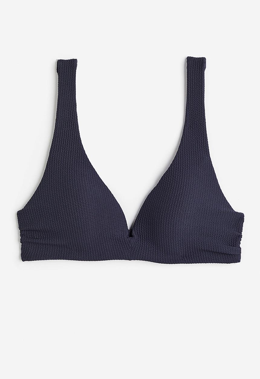H&M - Push up bikini top - dark blue
