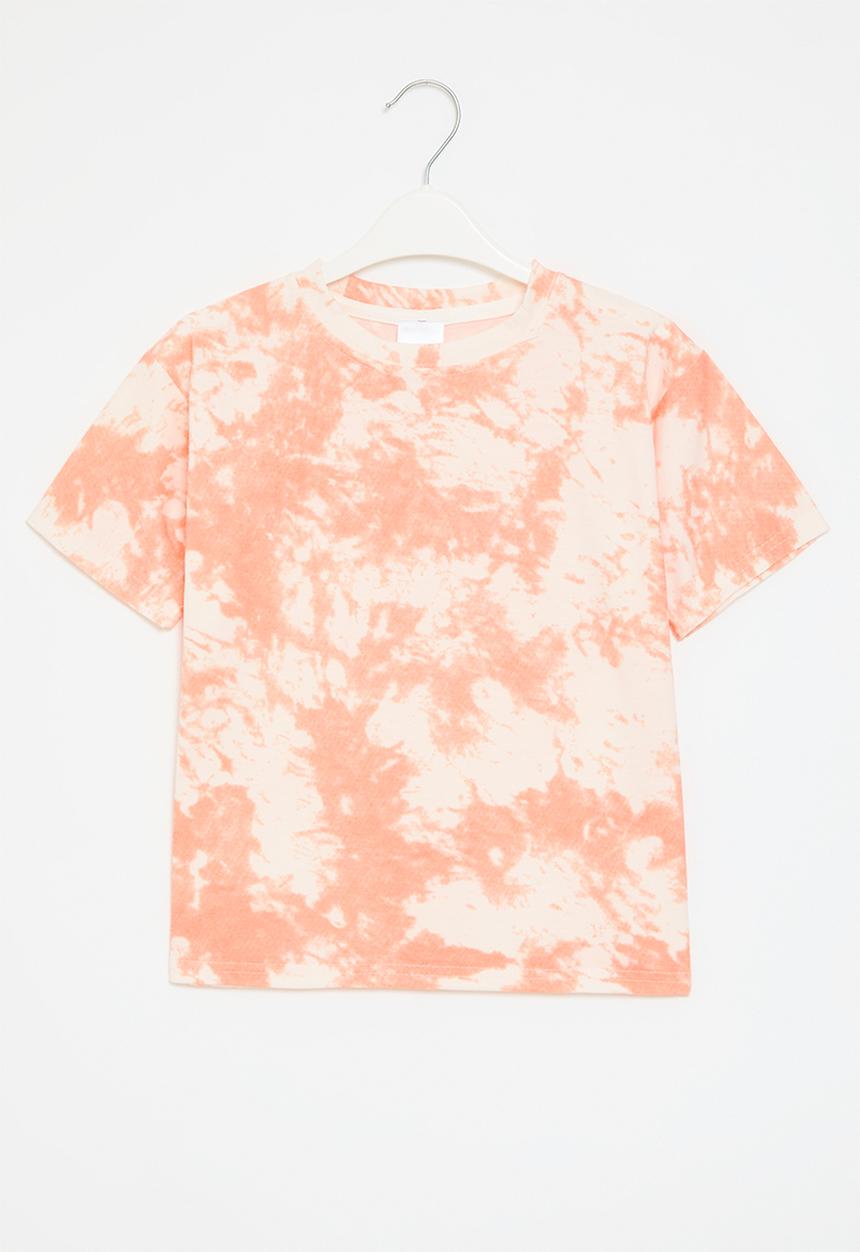 Pop Candy - Tie dye tee - orange
