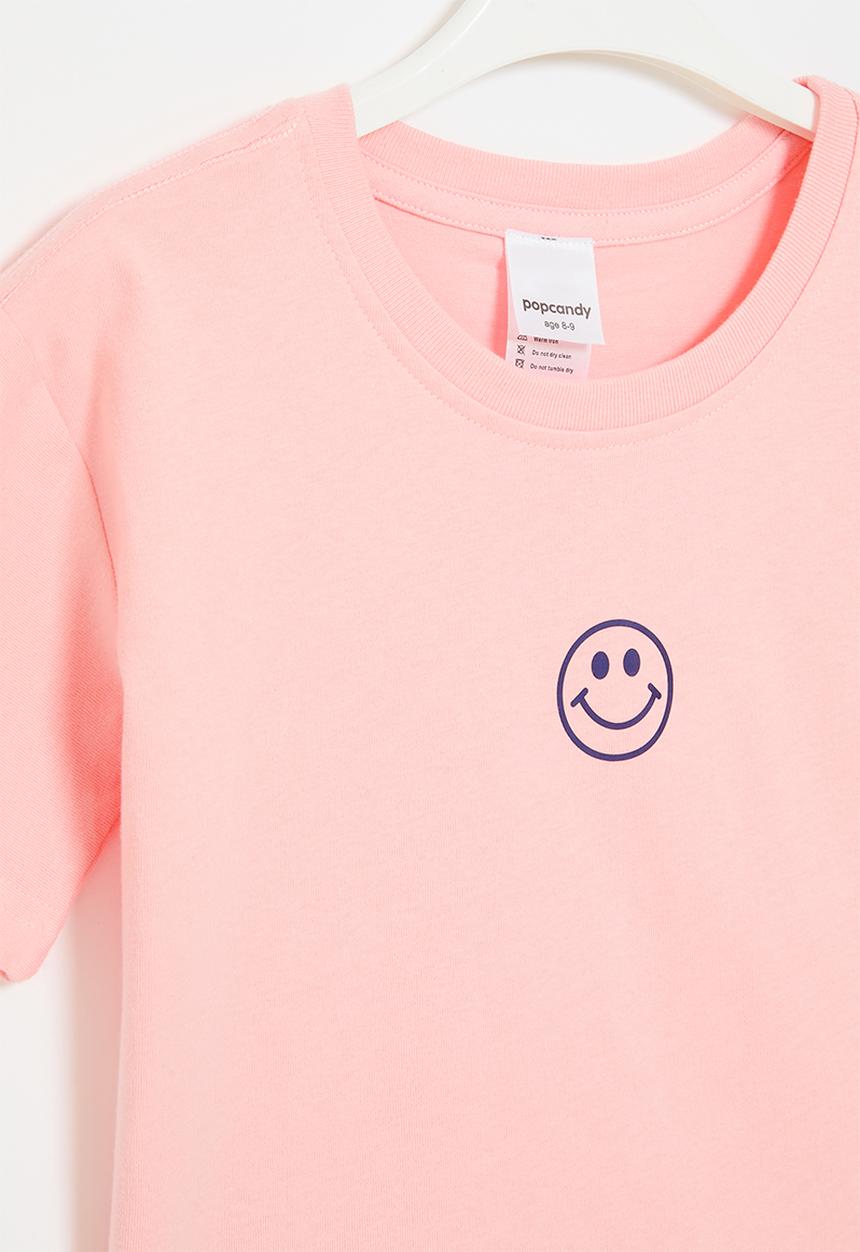 Pop Candy - Smiley tee - pink