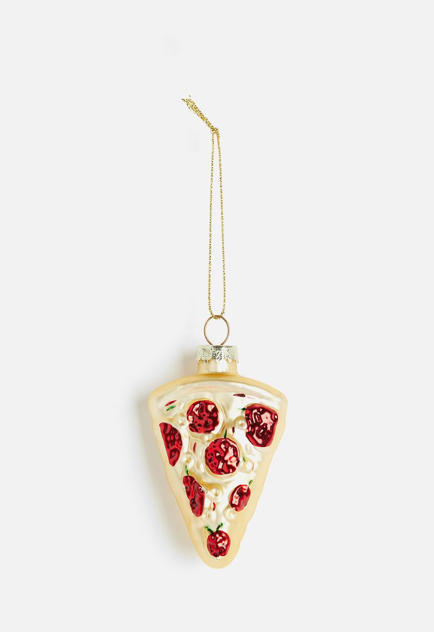 H&M - Christmas decoration - gold-coloured/pizza