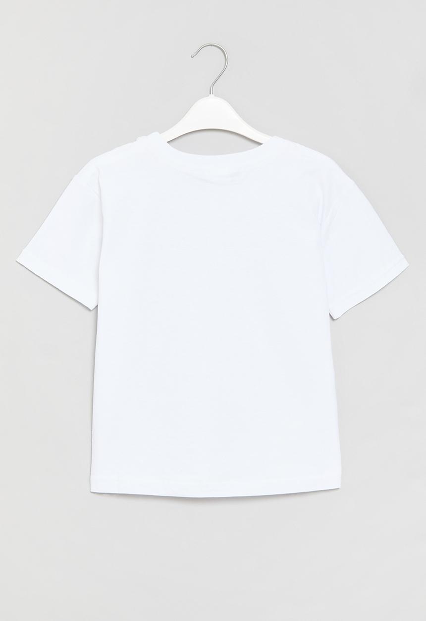 Pop Candy - Girls short sleeve tee - white