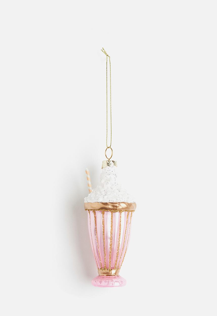 H&M - Christmas decoration - pink milkshake 