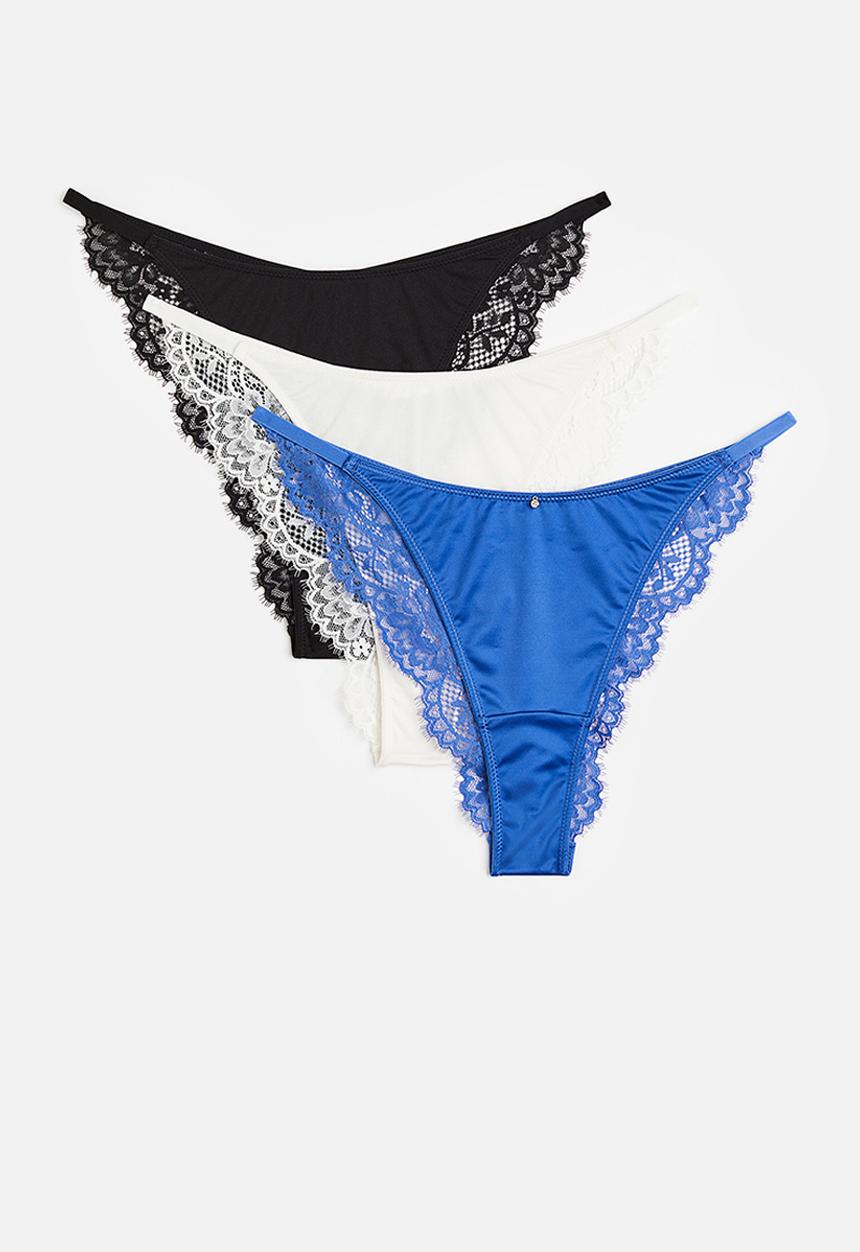 H&M - 3-Pack brazilian briefs - multi