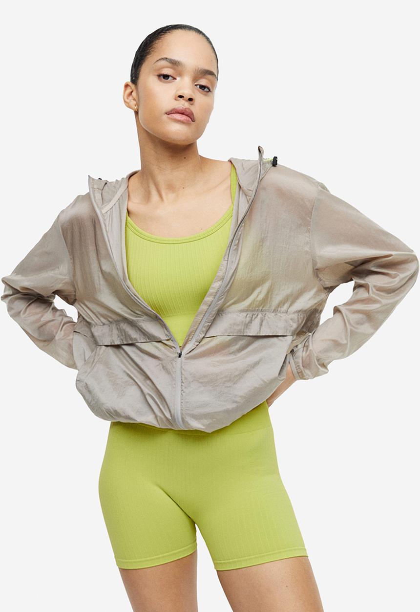 H&M - Drymove™ seamless hotpants - lime green