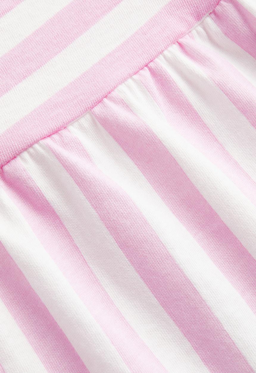 H&M - Cotton strappy top - multi,pink