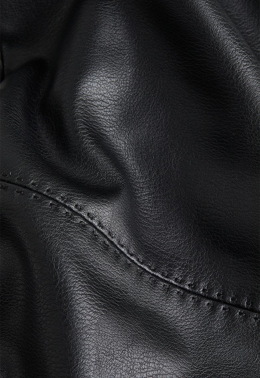 H&M - Flared trousers - black