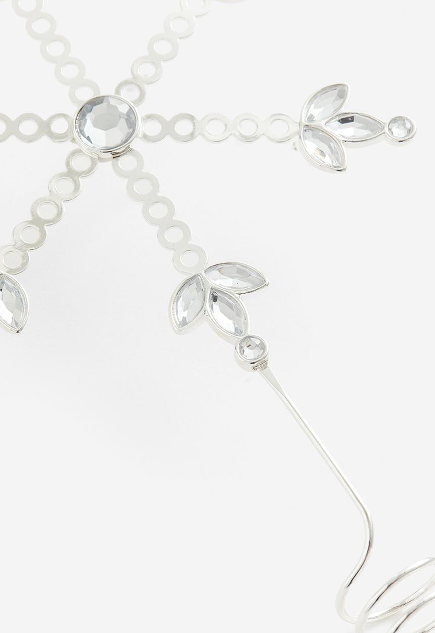 H&M - Christmas tree star - silver-coloured star