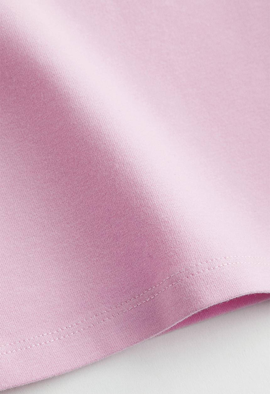 H&M - Flared-skirt jersey dress - pink