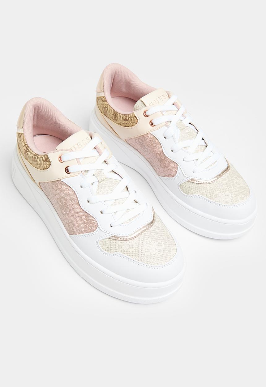 GUESS - Cleva4 sneaker - bone/ white