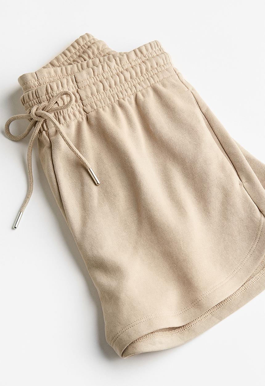 H&M - Sweatshirt shorts - beige
