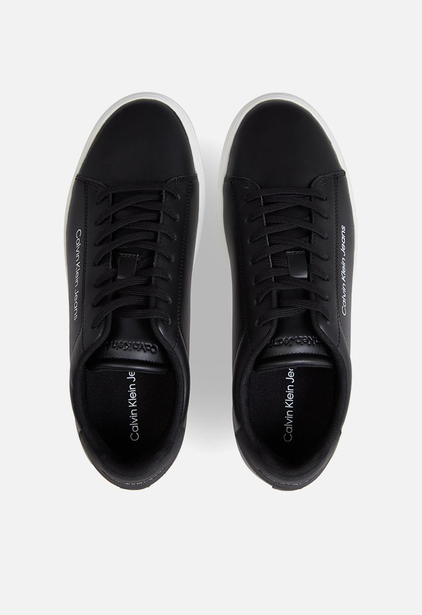 Calvin Klein - Classic cupsole lace up lth - black/white